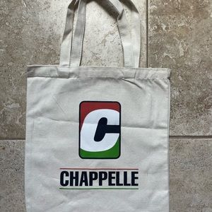 Dave Chapelle comedy tour canvas tote bag